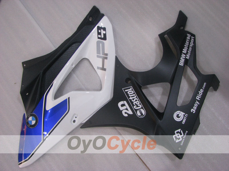 Kit de carénage à injection pour BMW S1000RR 09-14 - Blanc, Noir - PIRELLI #OYO87902403