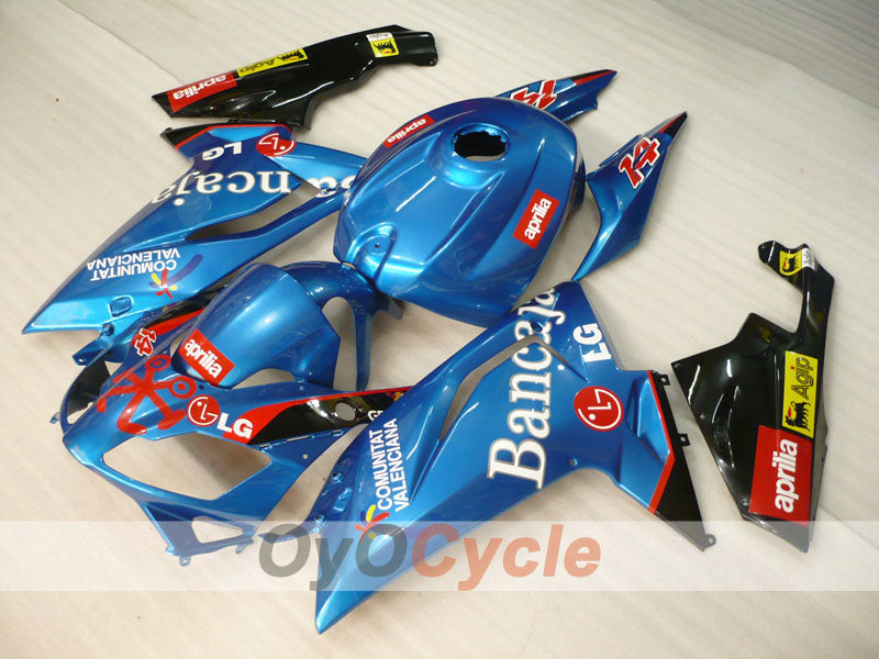 Kit de carénage pour Aprilia RS125 06-10 - Bleu, Noir - Style usine #OYO87902405