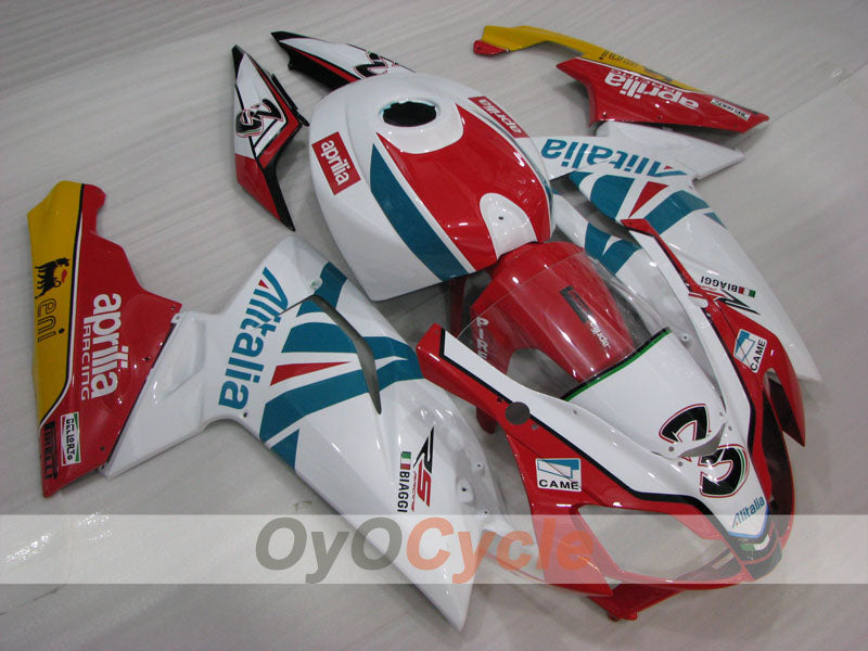 Kit de carénage pour Aprilia RS125 06-10 - Rouge, Blanc - Style usine #OYO87902406 Image principale du produit