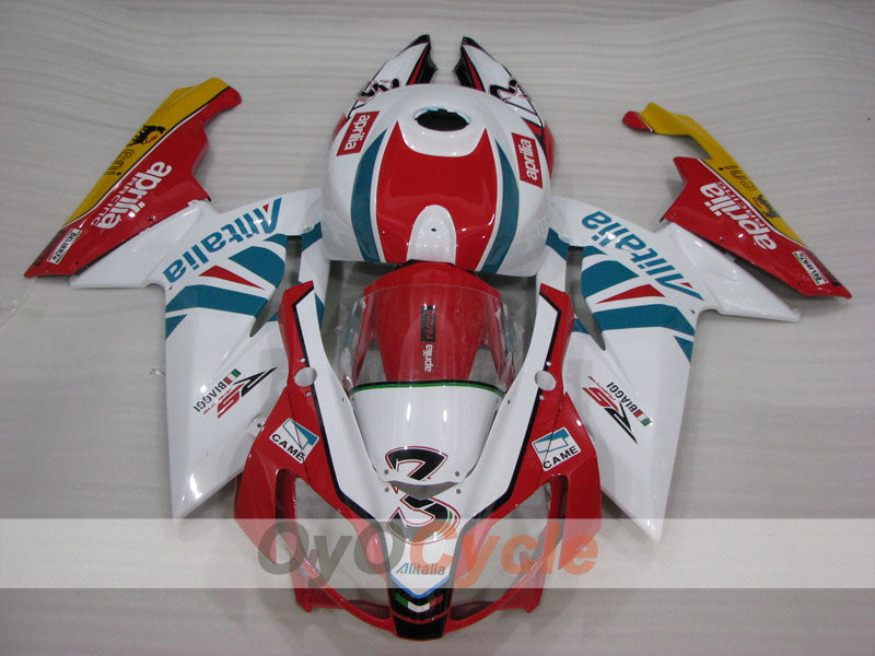 Kit de carénage pour Aprilia RS125 06-10 - Rouge, Blanc - Style usine #OYO87902406 Image secondaire du produit