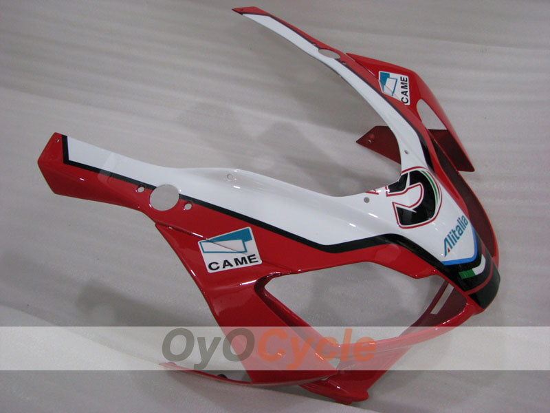 Kit de carénage pour Aprilia RS125 06-10 - Rouge, Blanc - Style usine #OYO87902406
