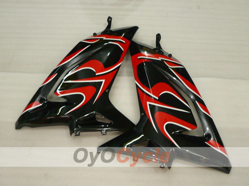 Kit de carénage pour Aprilia RS125 06-10 - Rouge, Noir - Style usine #OYO87902409