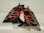 Kit de carénage pour Aprilia RS125 06-10 - Rouge, Noir - Style usine #OYO87902409