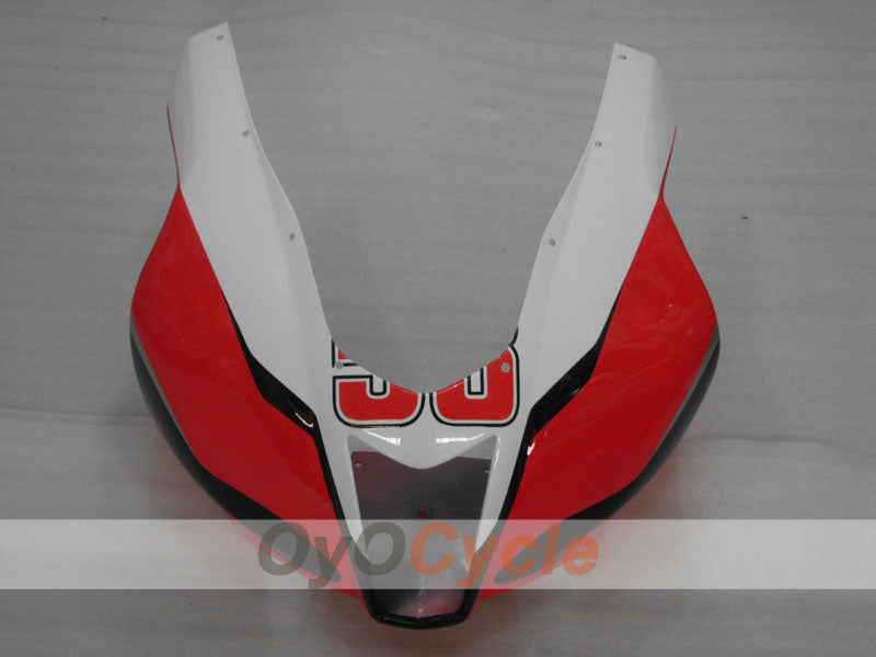 Kit de carénage pour Aprilia RSV1000R 03-06 - Rouge, Noir - Style usine #OYO87902412