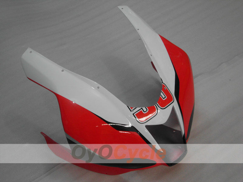 Kit de carénage pour Aprilia RSV1000R 03-06 - Rouge, Noir - Style usine #OYO87902412