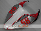Kit de carénage pour Aprilia RSV1000R 03-06 - Rouge, Noir - Style usine #OYO87902412