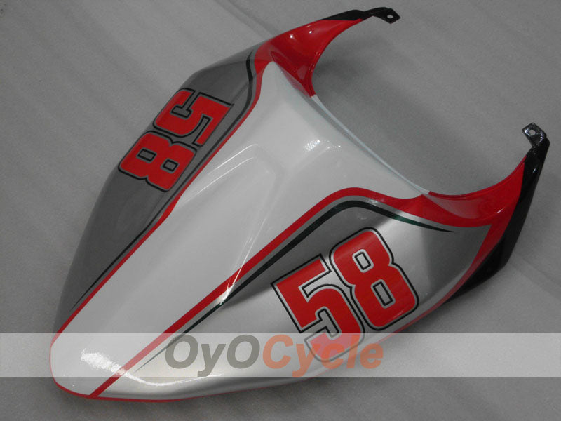 Kit de carénage pour Aprilia RSV1000R 03-06 - Rouge, Noir - Style usine #OYO87902412