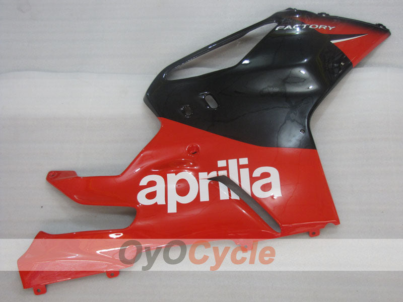 Kit de carénage pour Aprilia RSV1000R 03-06 - Rouge, Noir - Style usine #OYO87902413