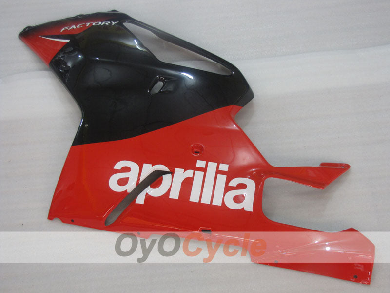 Kit de carénage pour Aprilia RSV1000R 03-06 - Rouge, Noir - Style usine #OYO87902413