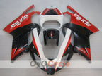 Kit de carénage pour Aprilia RSV1000R 03-06 - Rouge, Noir - Style usine #OYO87902413