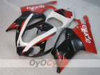Kit de carénage pour Aprilia RSV1000R 03-06 - Rouge, Noir - Style usine #OYO87902413