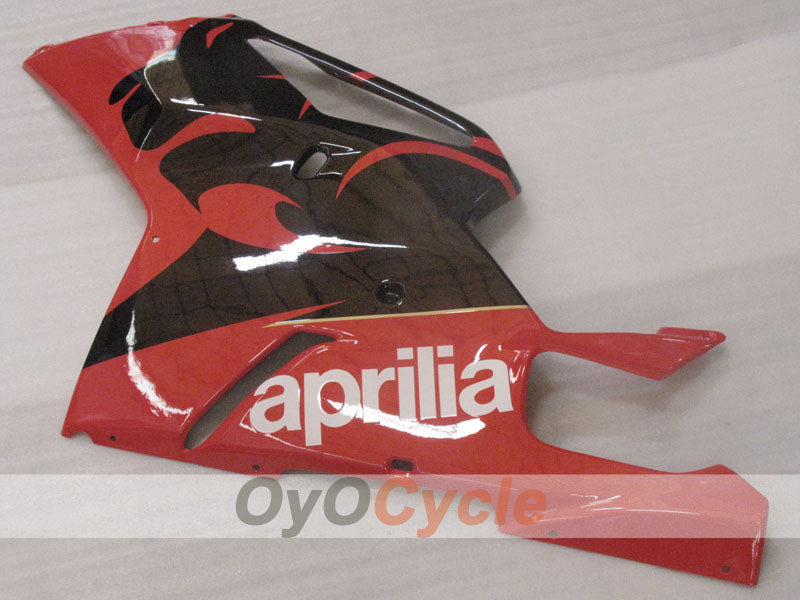 Kit de carénage pour Aprilia RSV1000R 03-06 - Rouge, Noir - Style usine #OYO87902414