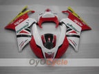 Kit de carénage pour Aprilia RSV1000R 03-06 - rouge, blanc - style usine #OYO87902416