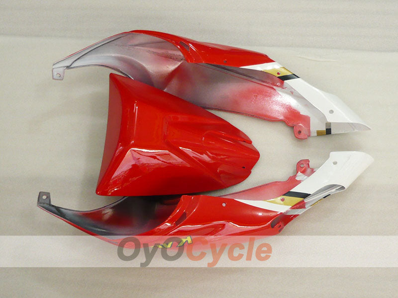 Kit de carénage pour Aprilia RSV1000R 03-06 - rouge, blanc - Lucky Strike, MOTUL #OYO87902417