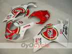 Kit de carénage pour Aprilia RSV1000R 03-06 - rouge, blanc - Lucky Strike, MOTUL #OYO87902417