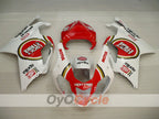 Kit de carénage pour Aprilia RSV1000R 03-06 - rouge, blanc - Lucky Strike, MOTUL #OYO87902417