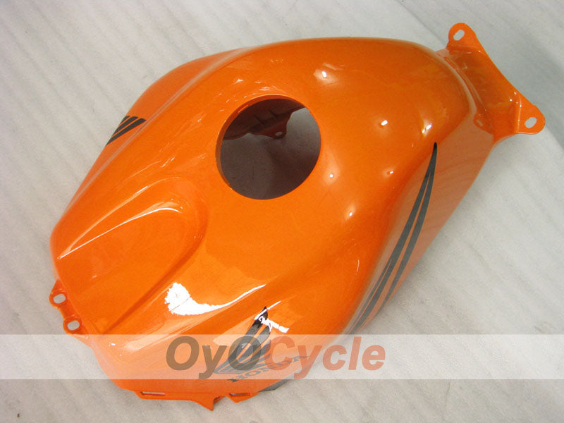 Kit de carénages à injection pour CBR600RR 03-04 - Orange, noir - Flamme #OYO87902508