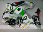 Kit de carénage injecté pour CBR600RR 03-04 - Blanc, noir - HANN Spree #OYO87902524