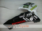 Kit de carénage injecté pour CBR600RR 03-04 - Blanc, noir - HANN Spree #OYO87902524
