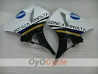 Kit de carénage à injection pour CBR600RR 03-04 - Blanc, Noir - Konica Minolta #OYO87902530