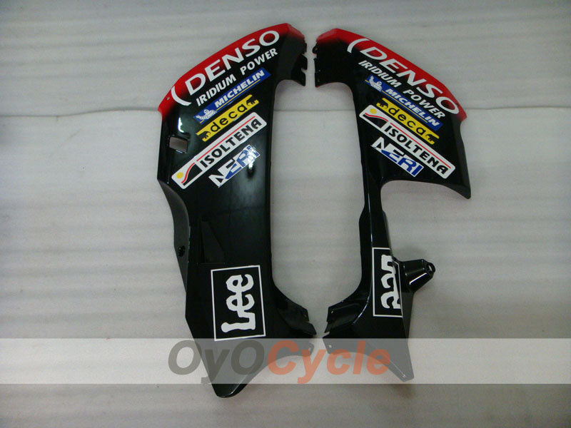 Kit de carénage à injection pour CBR600RR 03-04 - Blanc, Noir - Lee #OYO87902536