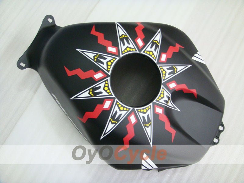 Kit de carénage injecté pour CBR600RR 03-04 - Noir, mat - Rossi #OYO87902541