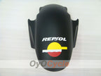 Kit de carénage injecté pour CBR600RR 03-04 - Noir, mat - Rossi #OYO87902541