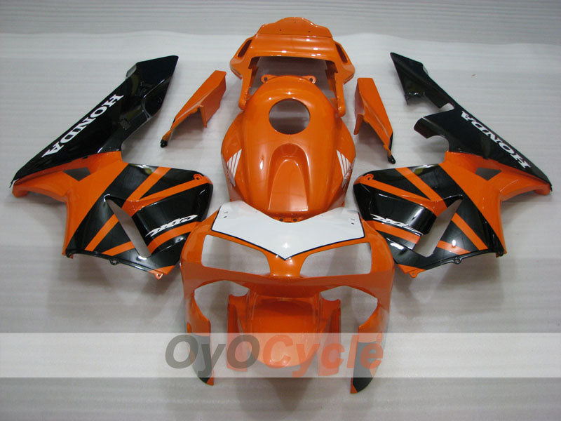 Kit de carénage à injection pour CBR600RR 03-04 - Orange, Noir - Style usine #OYO87902568 Image secondaire du produit