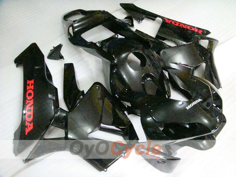 Kit de carénage à injection pour CBR600RR 03-04 - Noir - Style usine #OYO87902576