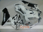 Kit de carénages injectés pour CBR600RR 03-04 - Blanc, Noir - Style d'origine #OYO87902578
