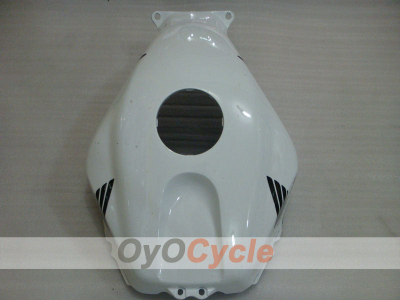 Kit de carénages injectés pour CBR600RR 03-04 - Blanc, Noir - Style d'origine #OYO87902578