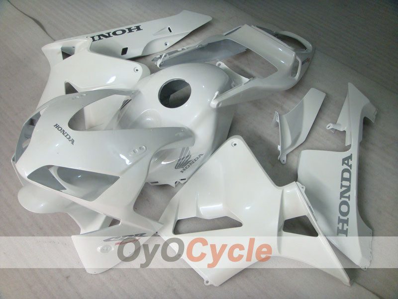 Kit de carénages injectés pour CBR600RR 03-04 - Blanc - Style d'origine #OYO87902582 Image secondaire du produit