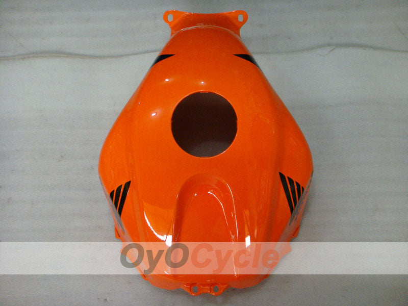 Kit de carénages injectés pour CBR600RR 03-04 - Orange, Noir - Repsol #OYO87902584