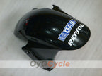Kit de carénages injectés pour CBR600RR 03-04 - Orange, Noir - Repsol #OYO87902584