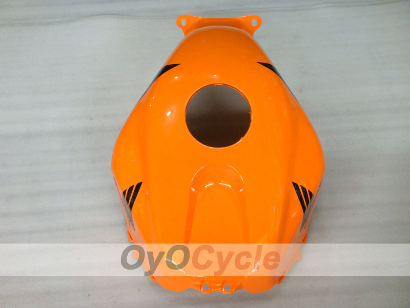 Kit de carénages injectés pour CBR600RR 03-04 - Orange, Noir - Repsol #OYO87902585