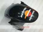 Kit de carénages injectés pour CBR600RR 03-04 - Orange, Noir - Repsol #OYO87902585