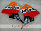 Kit de carénages injectés pour CBR600RR 03-04 - Orange, Noir - Repsol #OYO87902587