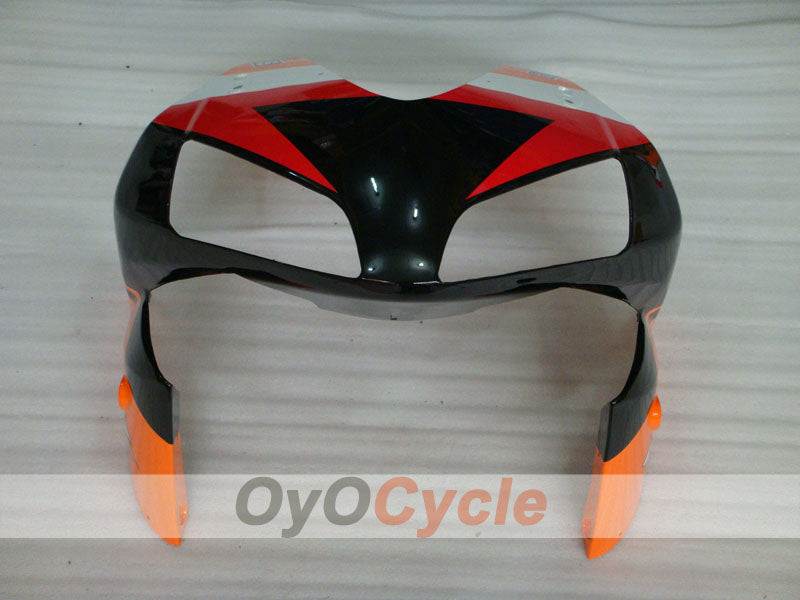 Kit de carénages injectés pour CBR600RR 03-04 - Orange, Noir - Repsol #OYO87902587