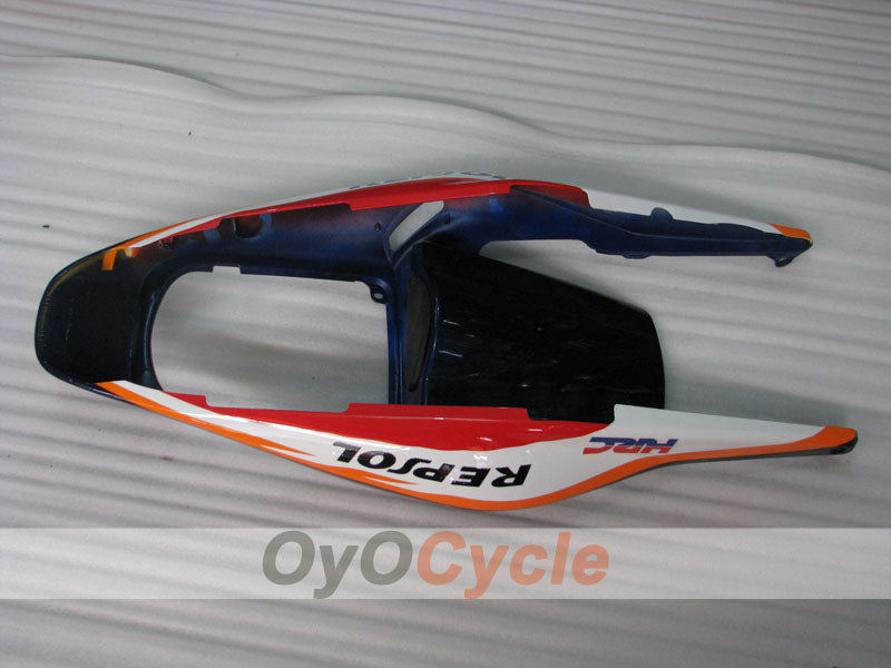 Kit de carénages injectés pour CBR600RR 03-04 - Rouge, Jaune - Repsol #OYO87902588
