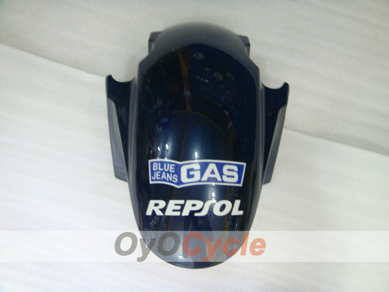 Kit de carénages injectés pour CBR600RR 03-04 - Rouge, Jaune - Repsol #OYO87902588