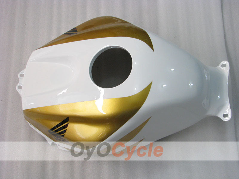 Kit de carénages injectés pour CBR600RR 03-04 - Blanc, Or - Repsol #OYO87902590