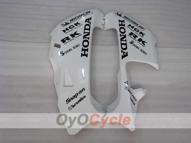 Kit de carénages injectés pour CBR600RR 03-04 - Blanc, Or - Repsol #OYO87902590