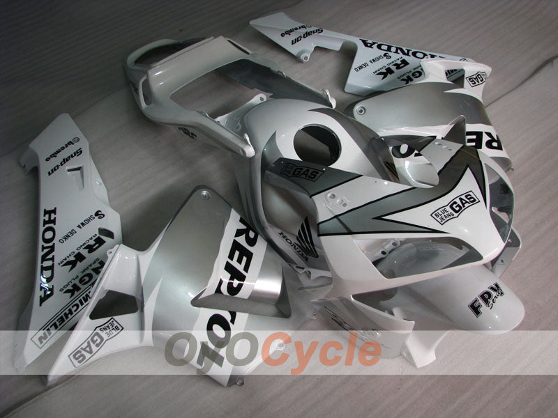 Kit de carénage à injection pour CBR600RR 03-04 - Blanc, Argent - Repsol #OYO87902592 Image principale du produit