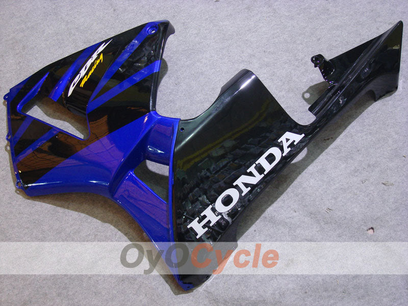 Kit de carénage à injection pour CBR600RR 03-04 - Bleu, Noir - Style d'origine #OYO87902598