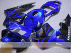 Kit de carénage à injection pour CBR600RR 03-04 - Bleu, Noir - Style d'origine #OYO87902598