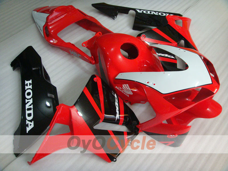 Kit de carénage à injection pour CBR600RR 03-04 - Rouge, Noir - Style d'origine #OYO87902599 Image principale du produit