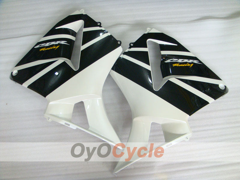 Kit de carénage à injection pour CBR600RR 03-04 - Blanc, Noir - Style d'origine #OYO87902600