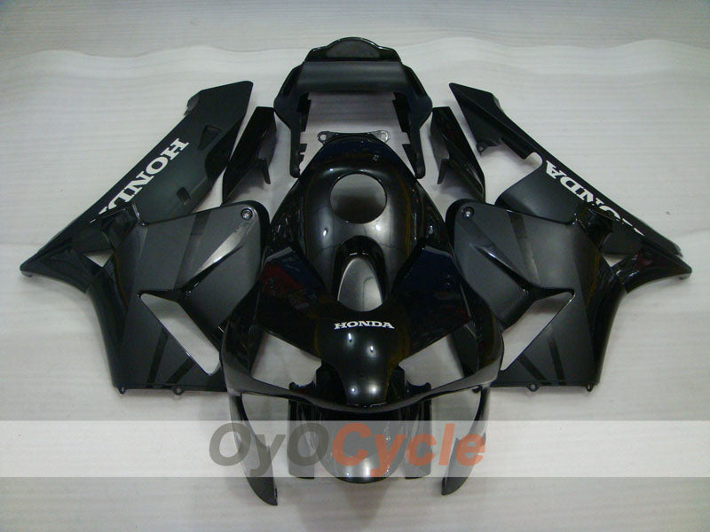 Kit de carénage à injection pour CBR600RR 03-04 - Noir - Style d'origine #OYO87902602