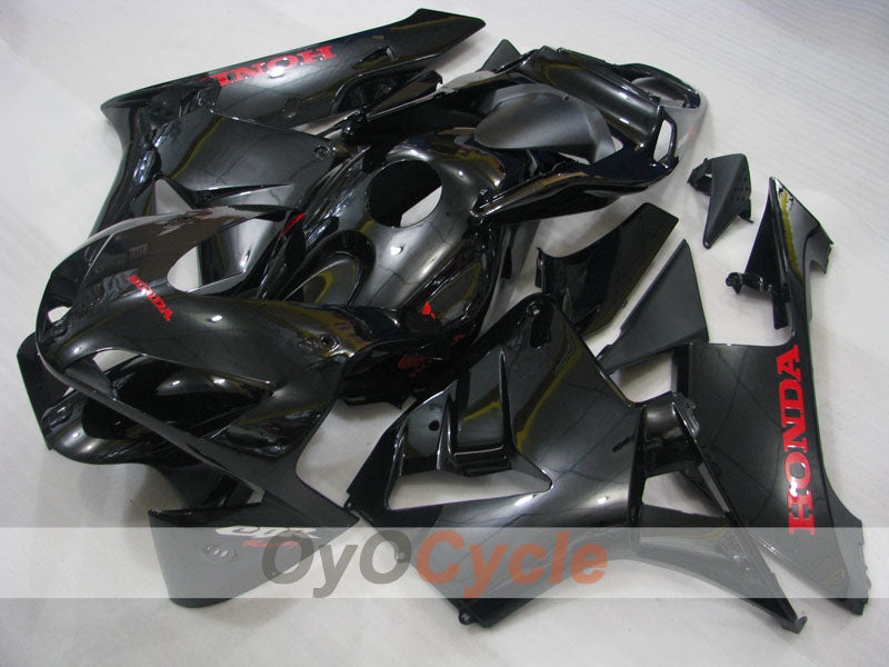 Kit de carénage injecté pour CBR600RR 03-04 - Noir - Style usine #OYO87902610 Image secondaire du produit