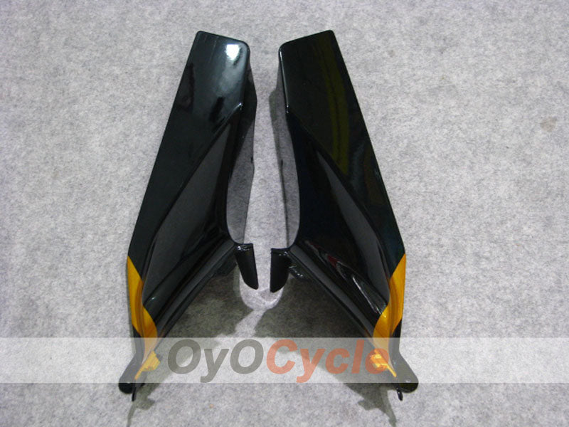 Kit de carénage injecté pour CBR600RR 03-04 - Noir, or - Style usine #OYO87902611